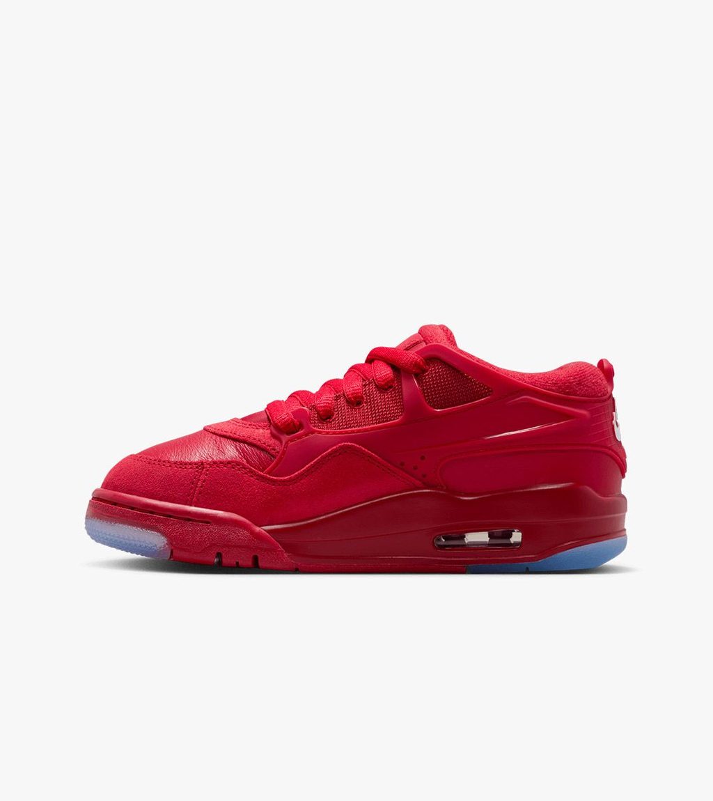 Red AIR JORDAN 4 RM GS