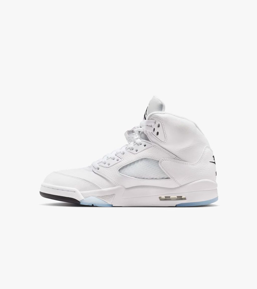Valge Air jordan 5 retro og