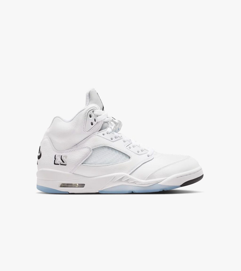 Valge Air jordan 5 retro og