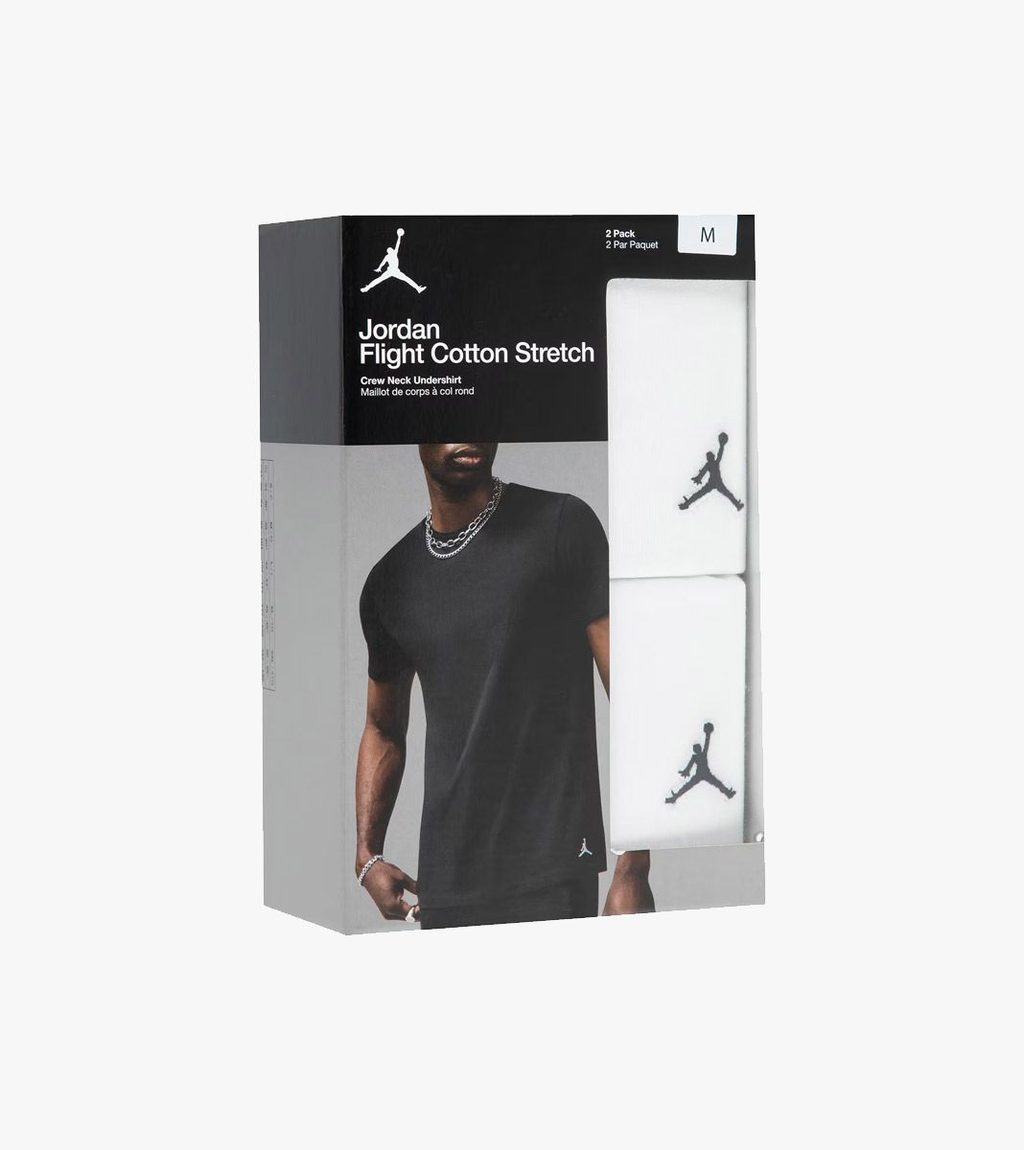 Valge Jhm flight base tee 2pk