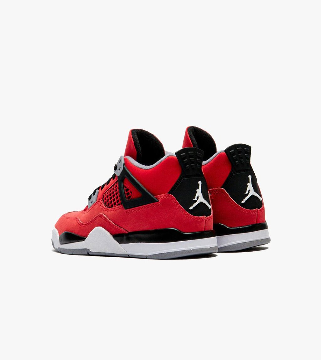 Punane Jordan 4 retro (ps)