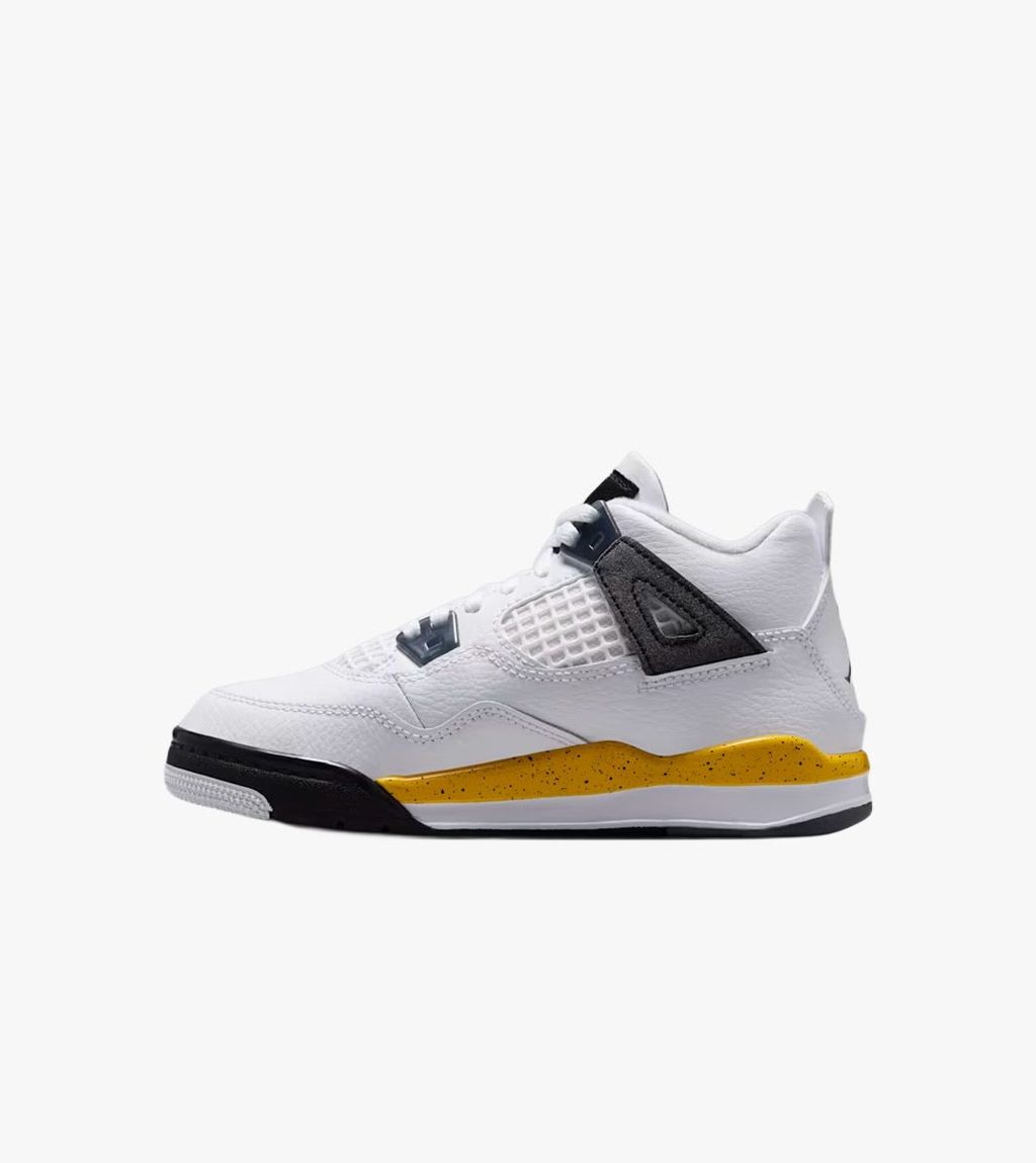Valkoinen JORDAN 4 RETRO (PS)