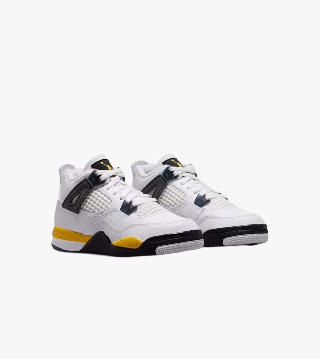 Valkoinen JORDAN 4 RETRO (PS)