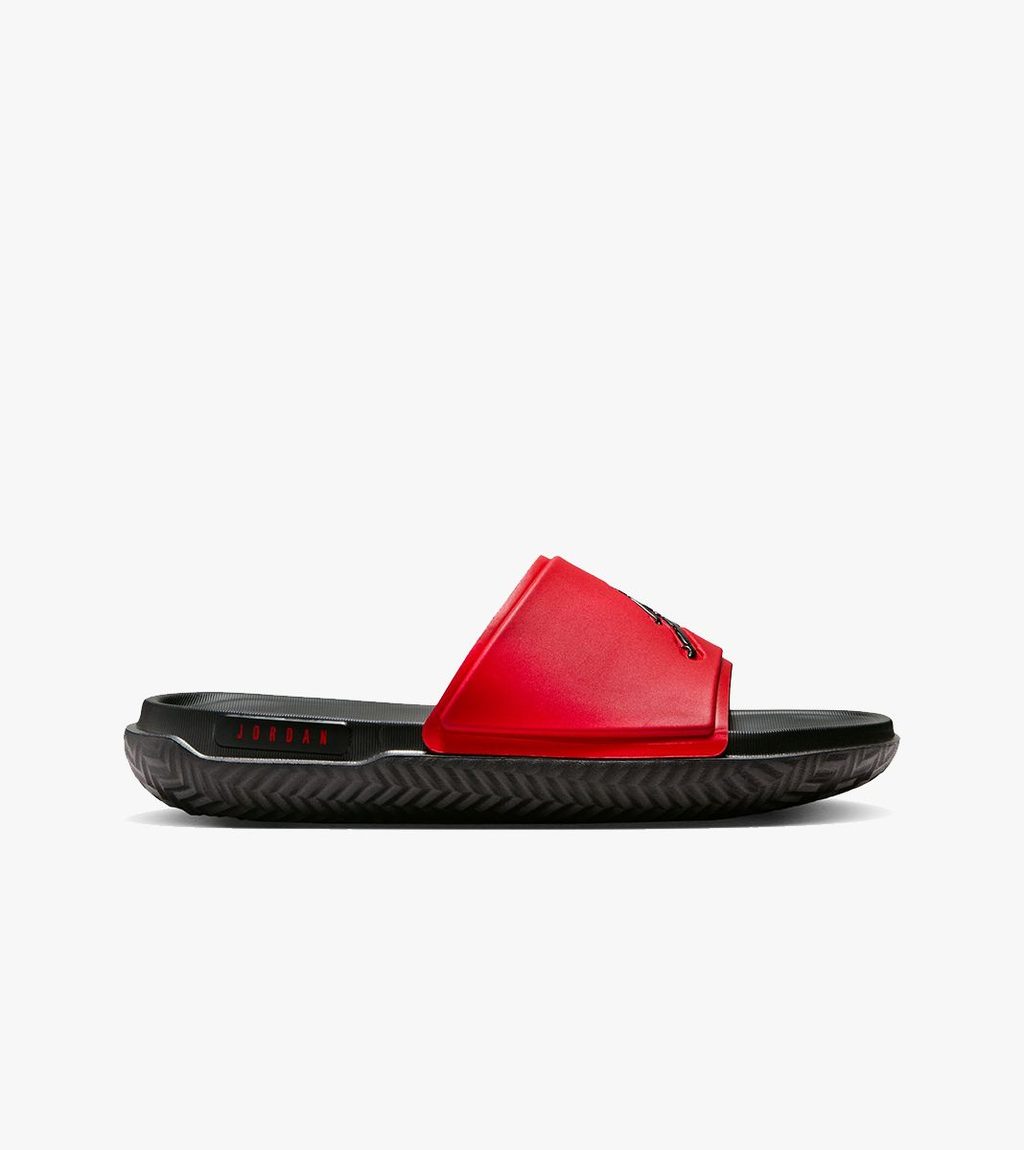 Rött Jordan jumpman slide (gs)