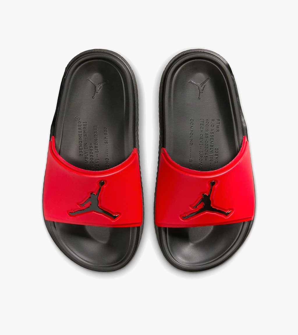 Rött Jordan jumpman slide (gs)