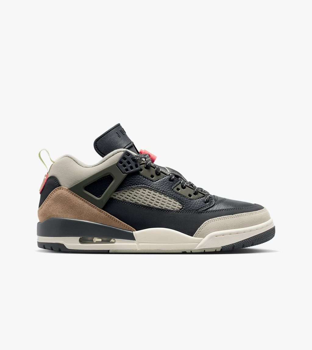 Svart Jordan spizike low