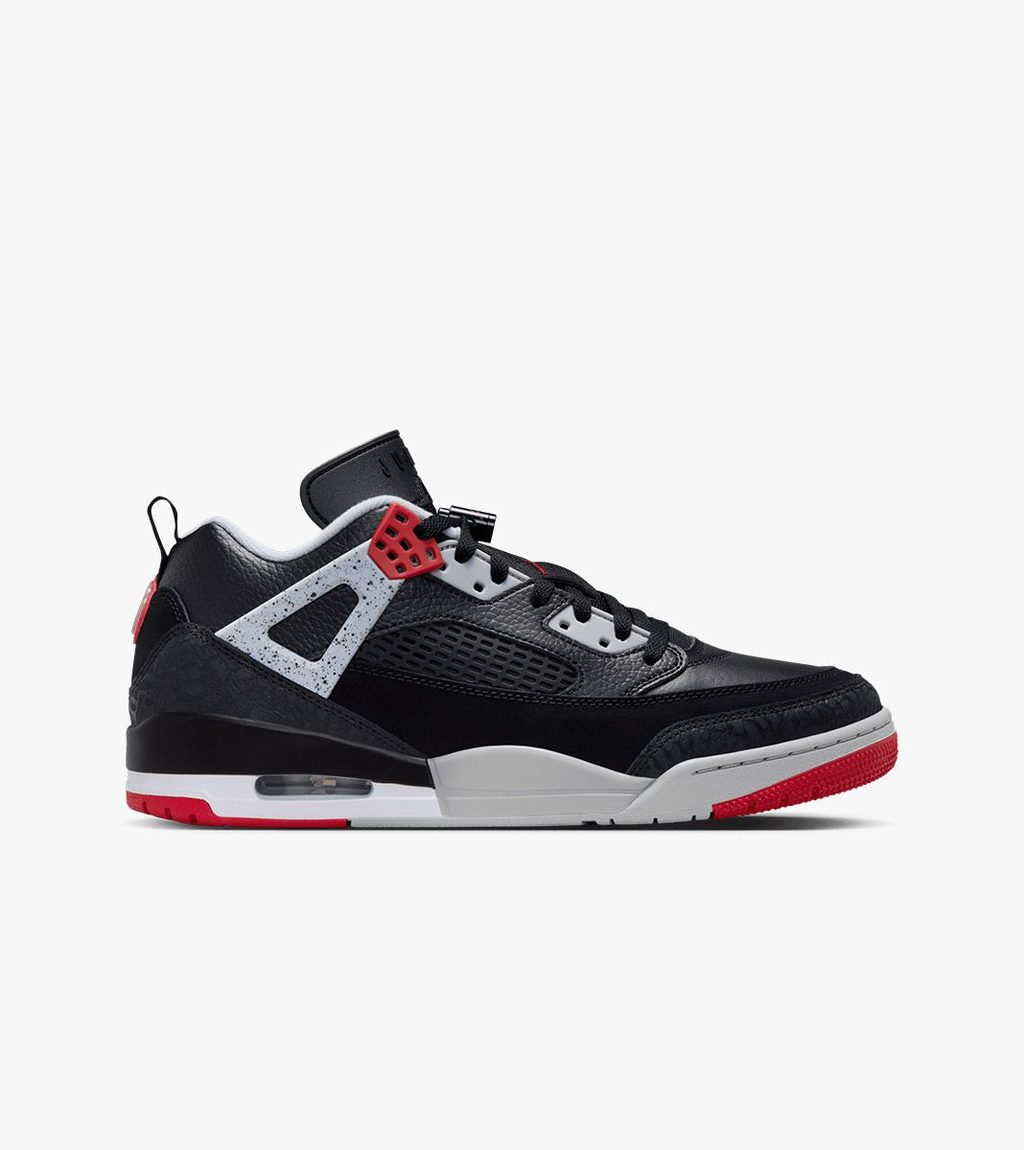 Svart Jordan spizike low