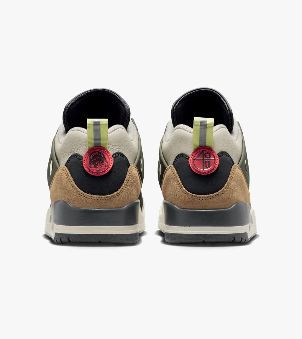 Svart Jordan spizike low