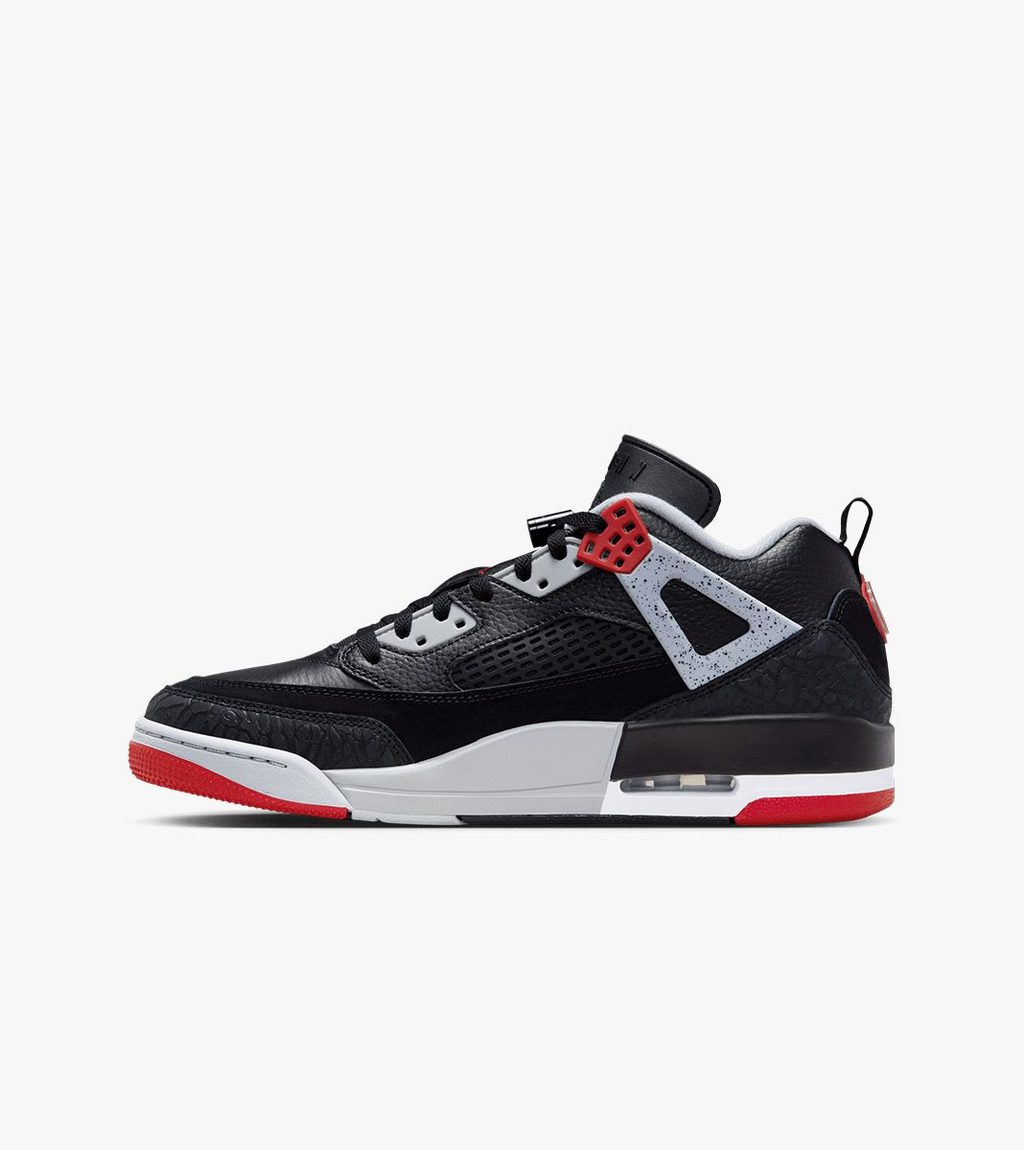 Svart Jordan spizike low