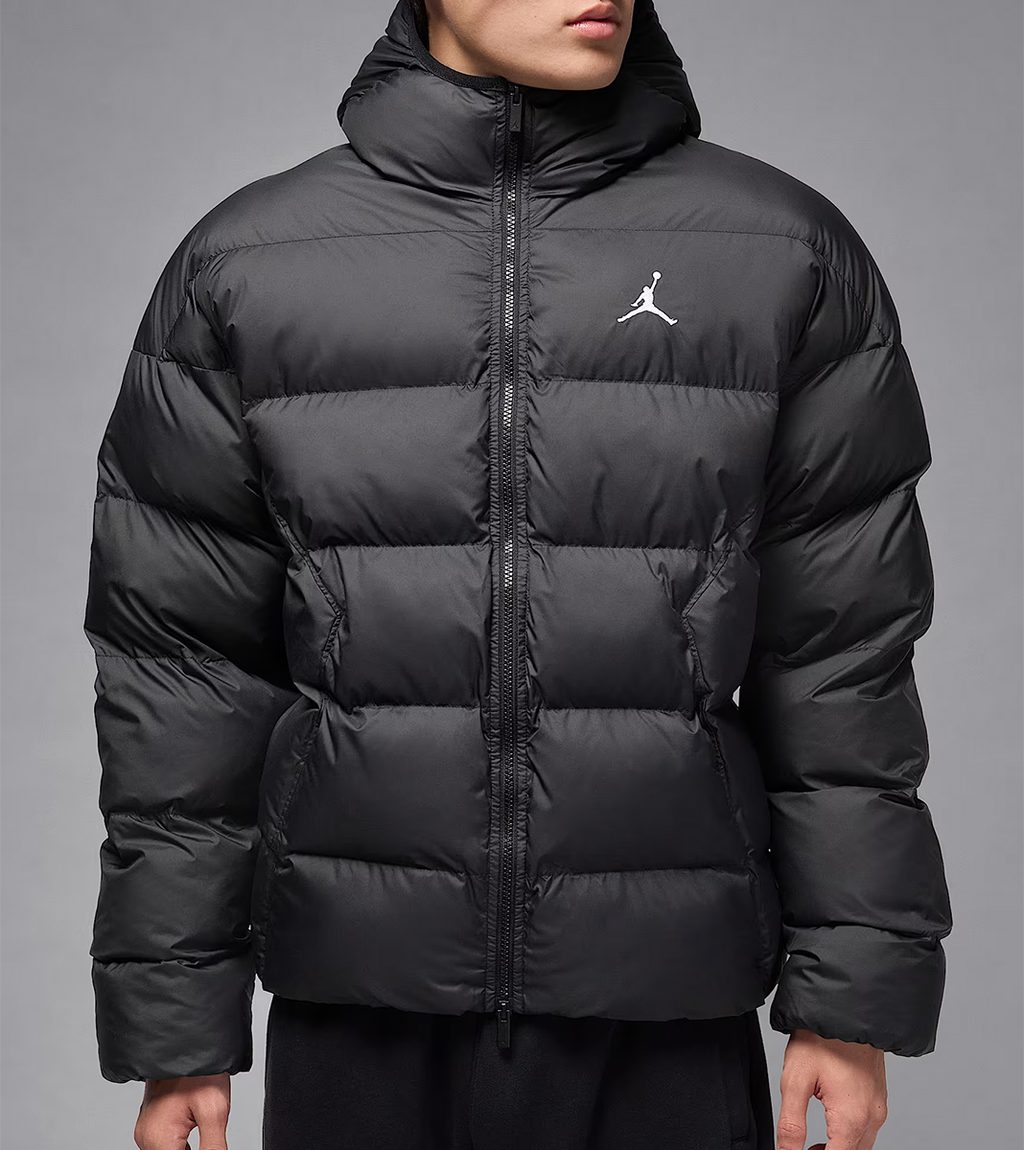 Black M J BRK PUFFER JKT