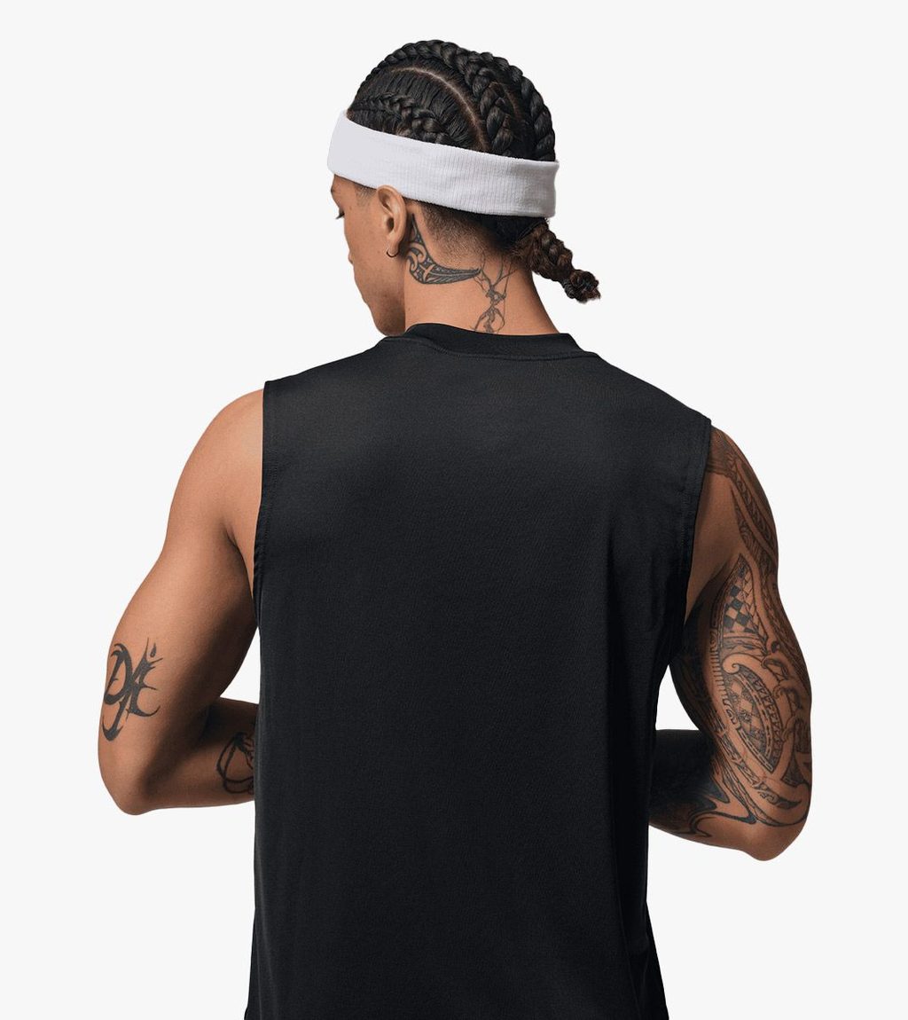 Black M J DF SPT ESS SLVS TOP