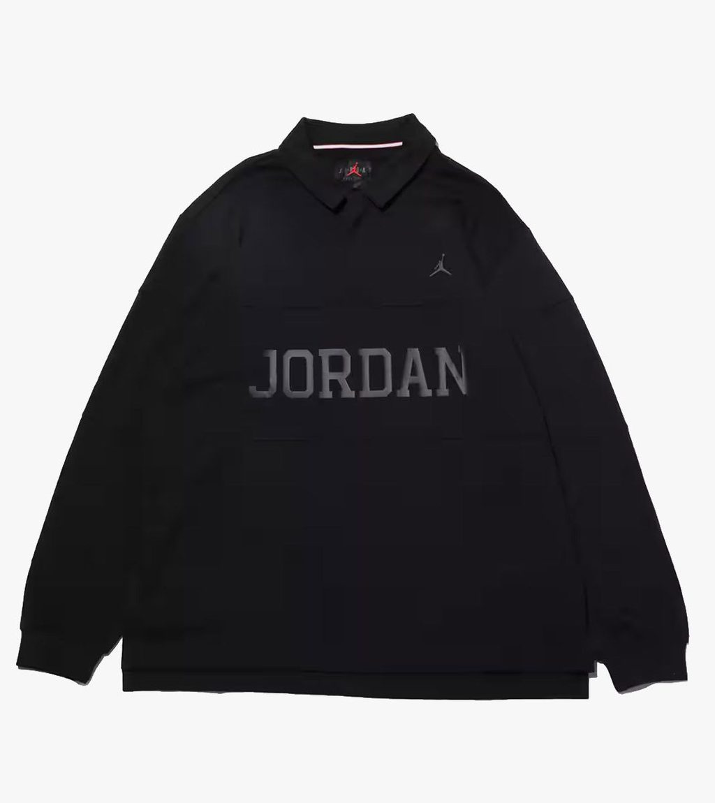 Juoda Michael jordan essential statement rugby long sleeve top