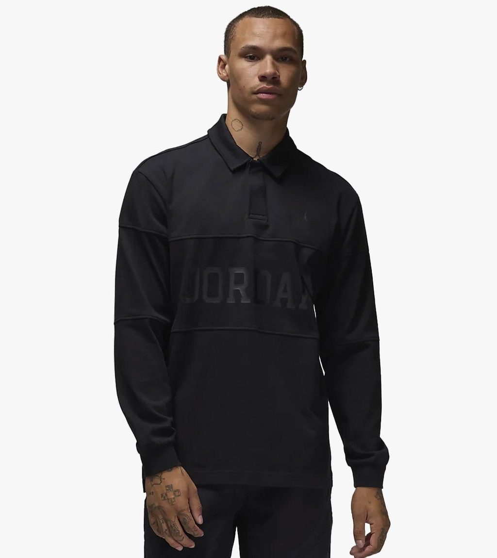 Juoda Michael jordan essential statement rugby long sleeve top
