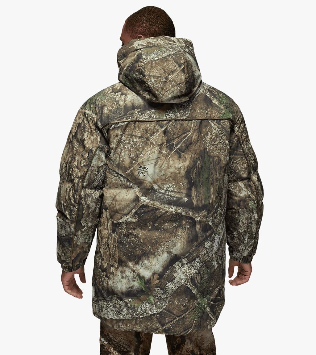 Žalia M j flt down parka rlt