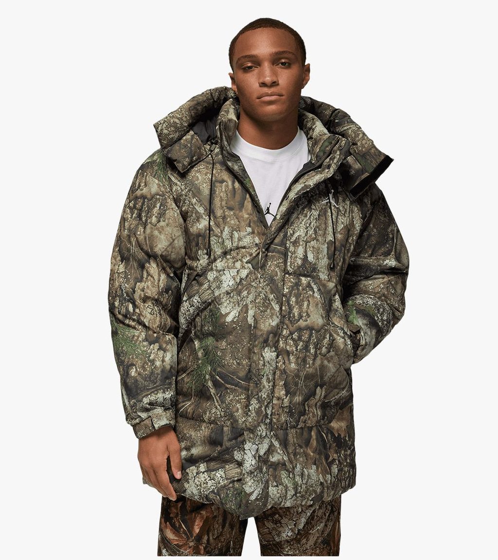 Žalia M j flt down parka rlt