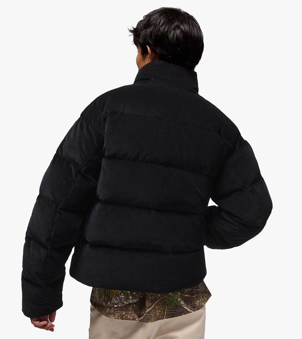Juoda M j flt down puffer