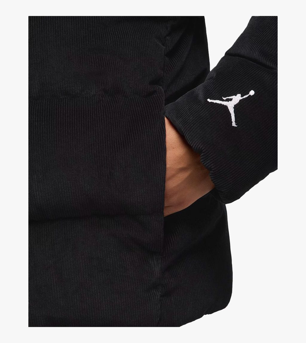 Juoda M j flt down puffer