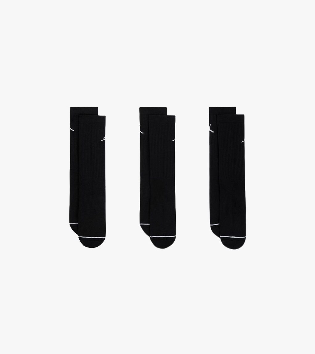 Juoda U j everyday cush poly crew 3p