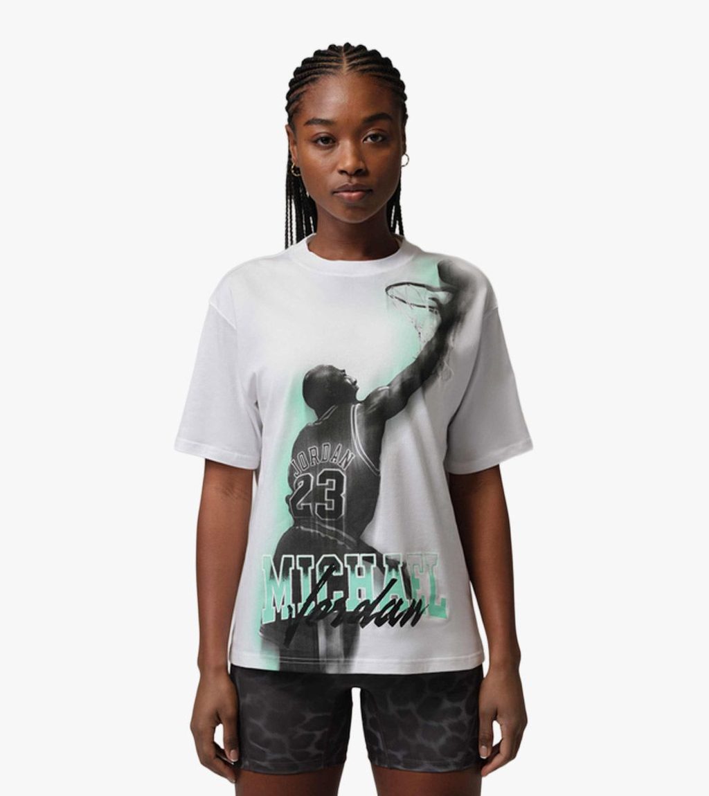 Vitt W j spt df ss gfx tee htg