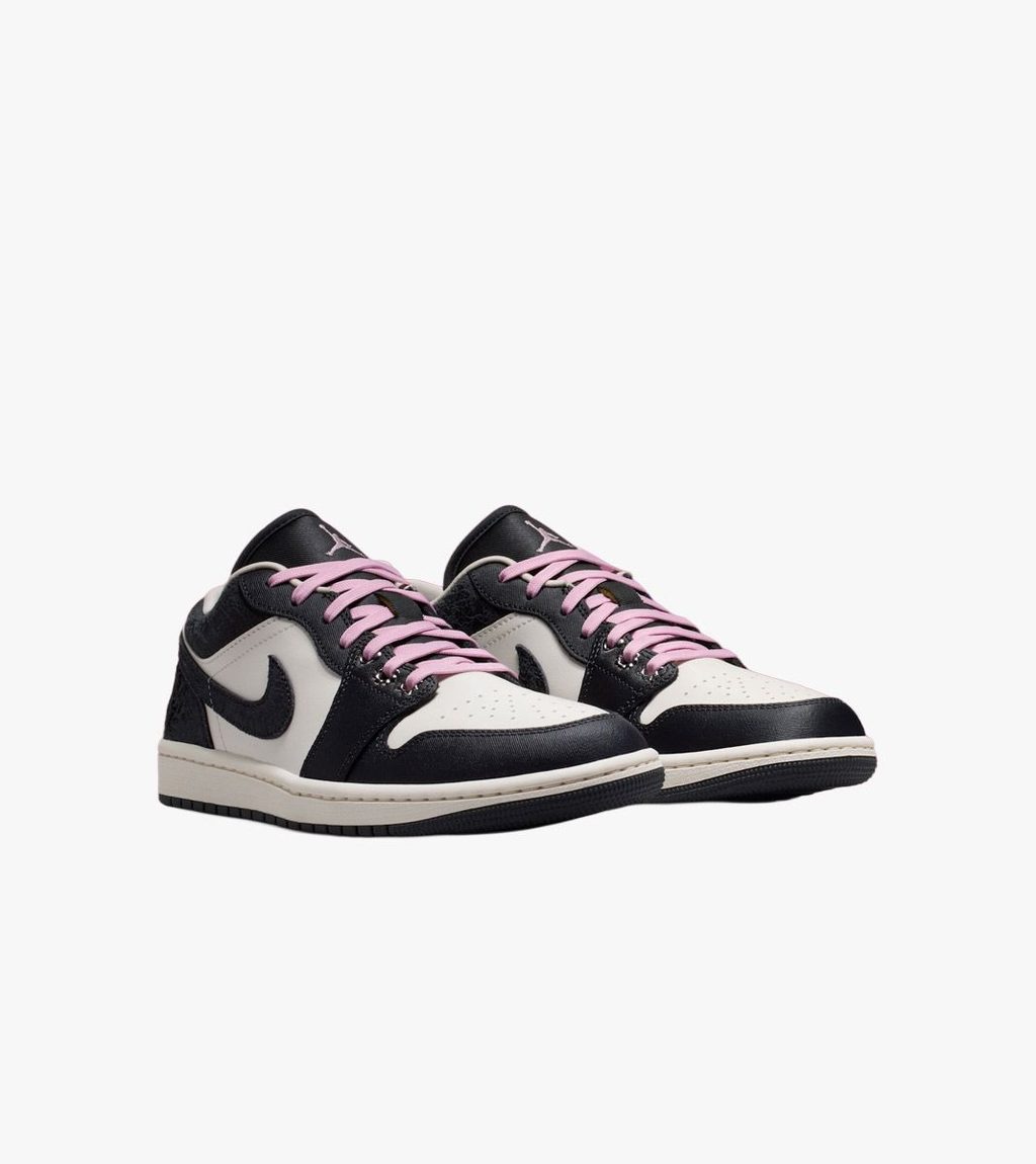 Musta WMNS AIR JORDAN 1 LOW SE
