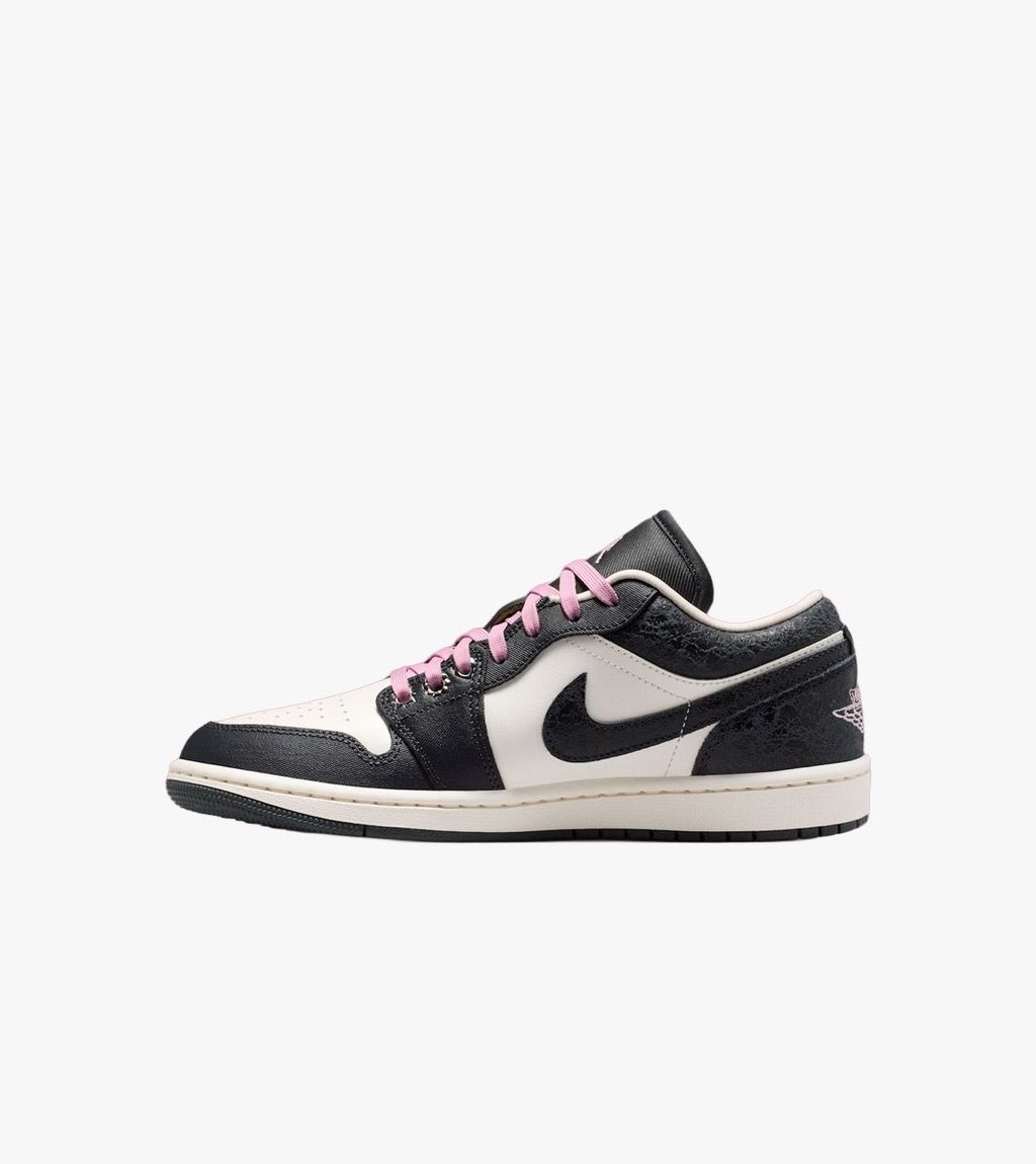 Musta WMNS AIR JORDAN 1 LOW SE