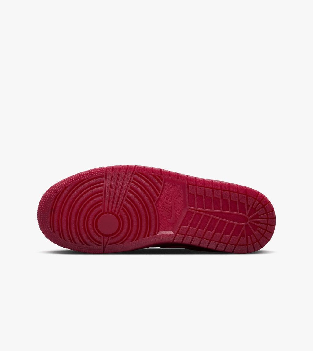 Rött Wmns air jordan 1 low se