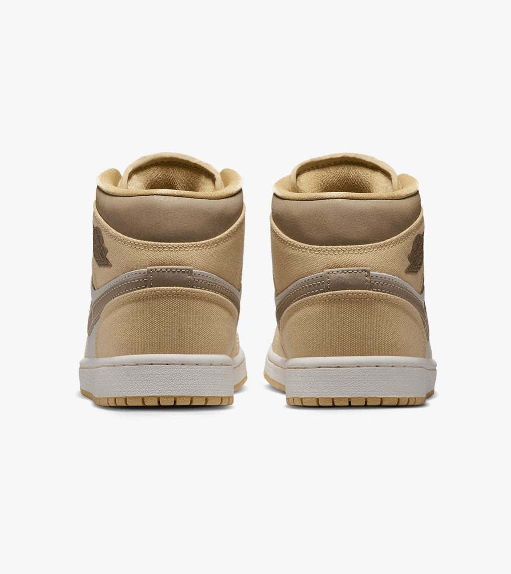 Beige Wmns air jordan 1 mid se