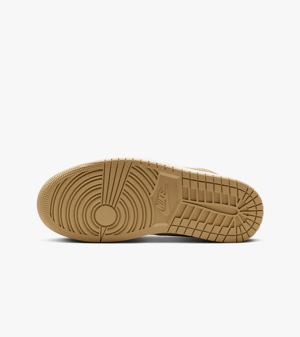 Beige Wmns air jordan 1 mid se