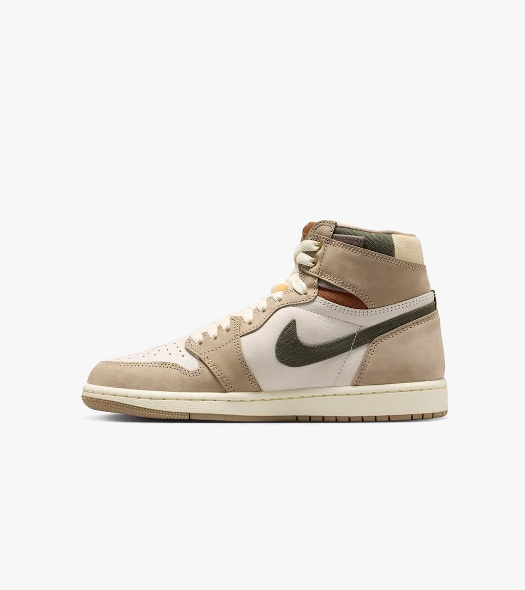 Beige WMNS AIR JORDAN 1 RETRO HI OG