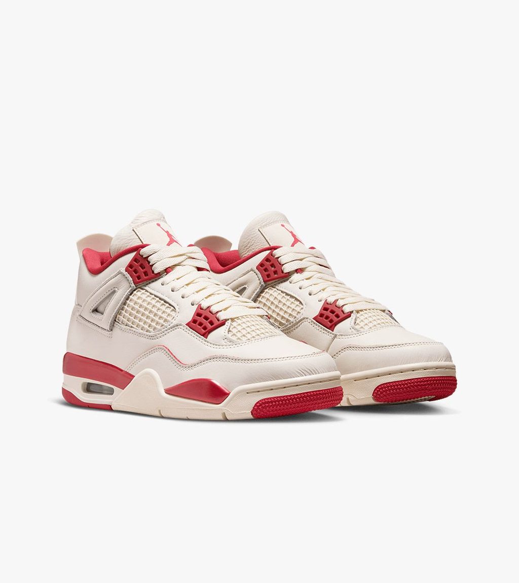 Vitt Wmns air jordan 4 retro