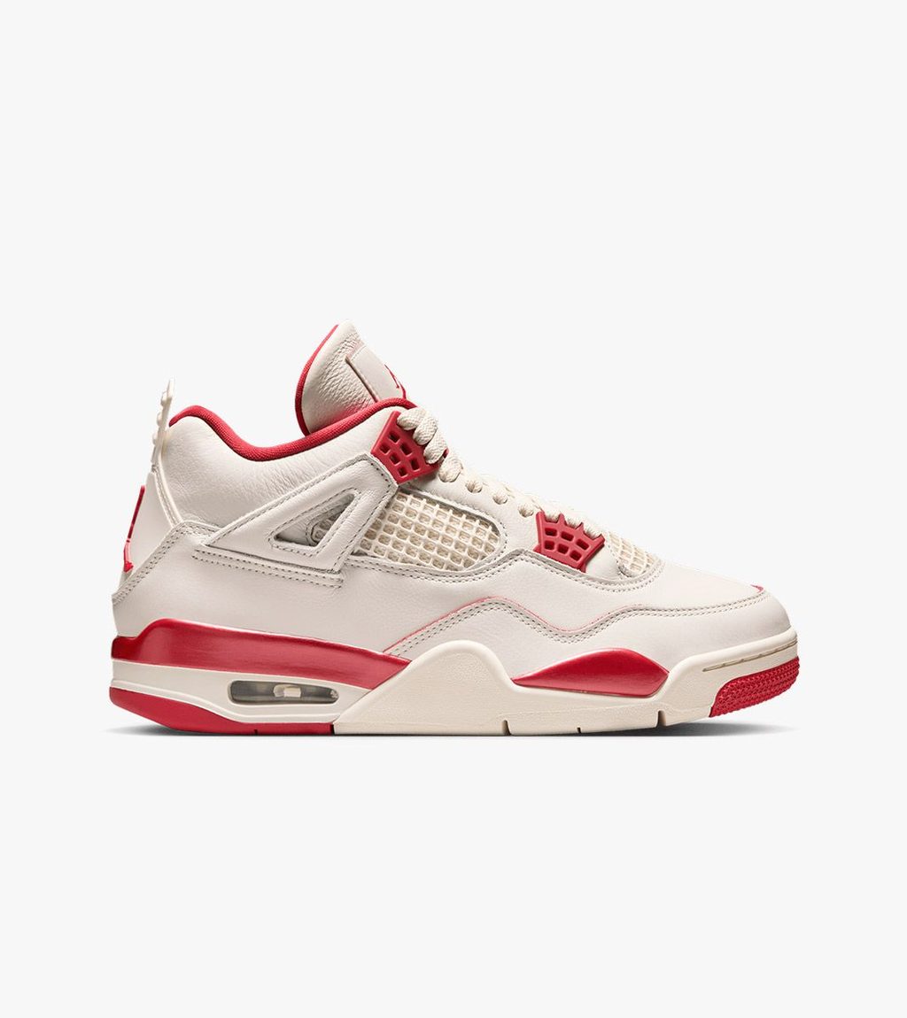 Vitt Wmns air jordan 4 retro