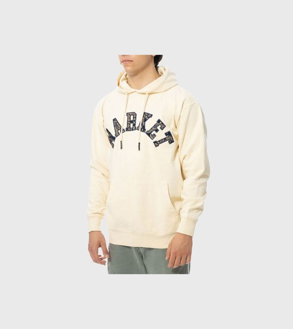 Vaaleanruskea Rug dealer throwback arc hoodie