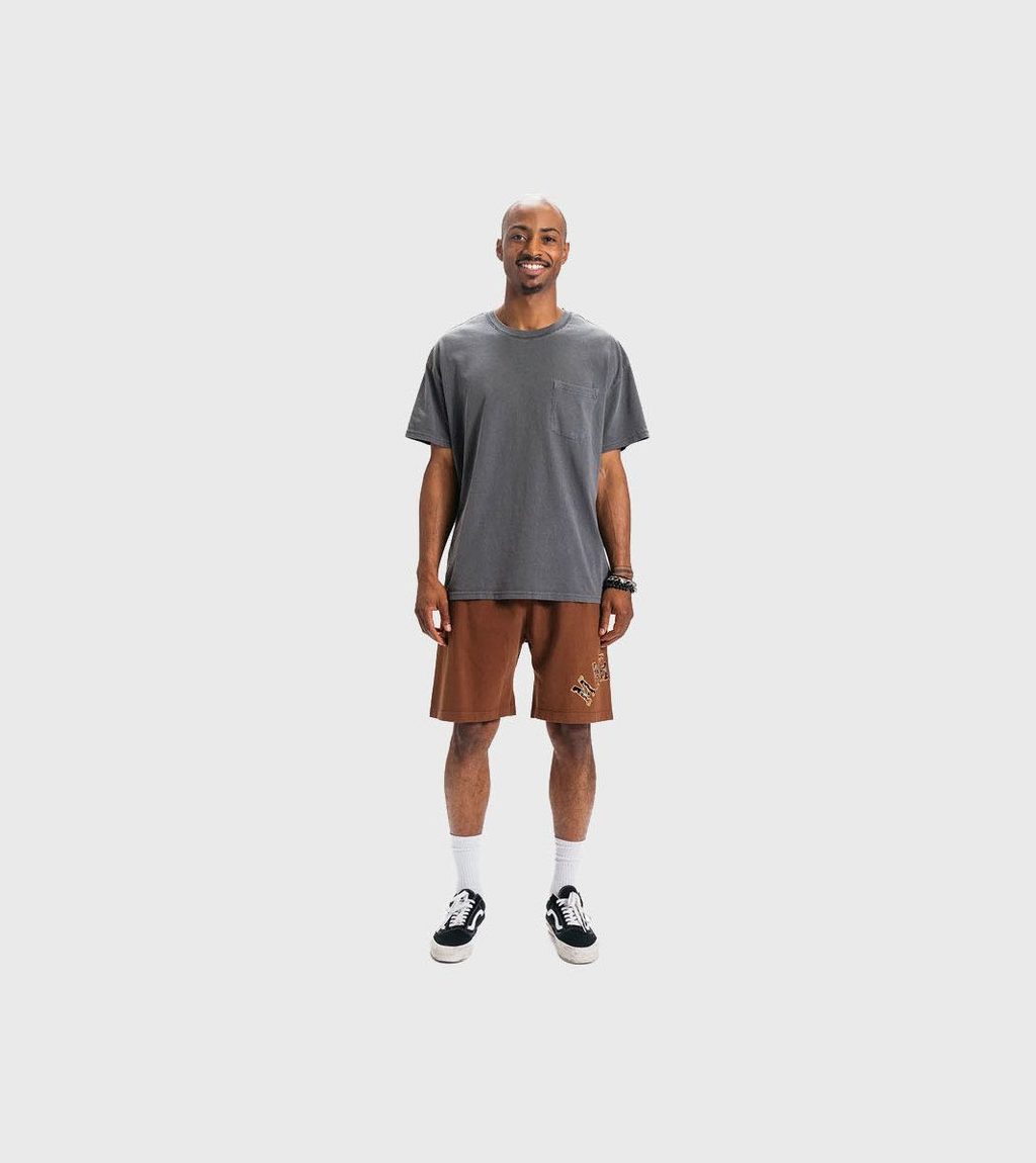 Brown Rug dealer throwback arc shorts