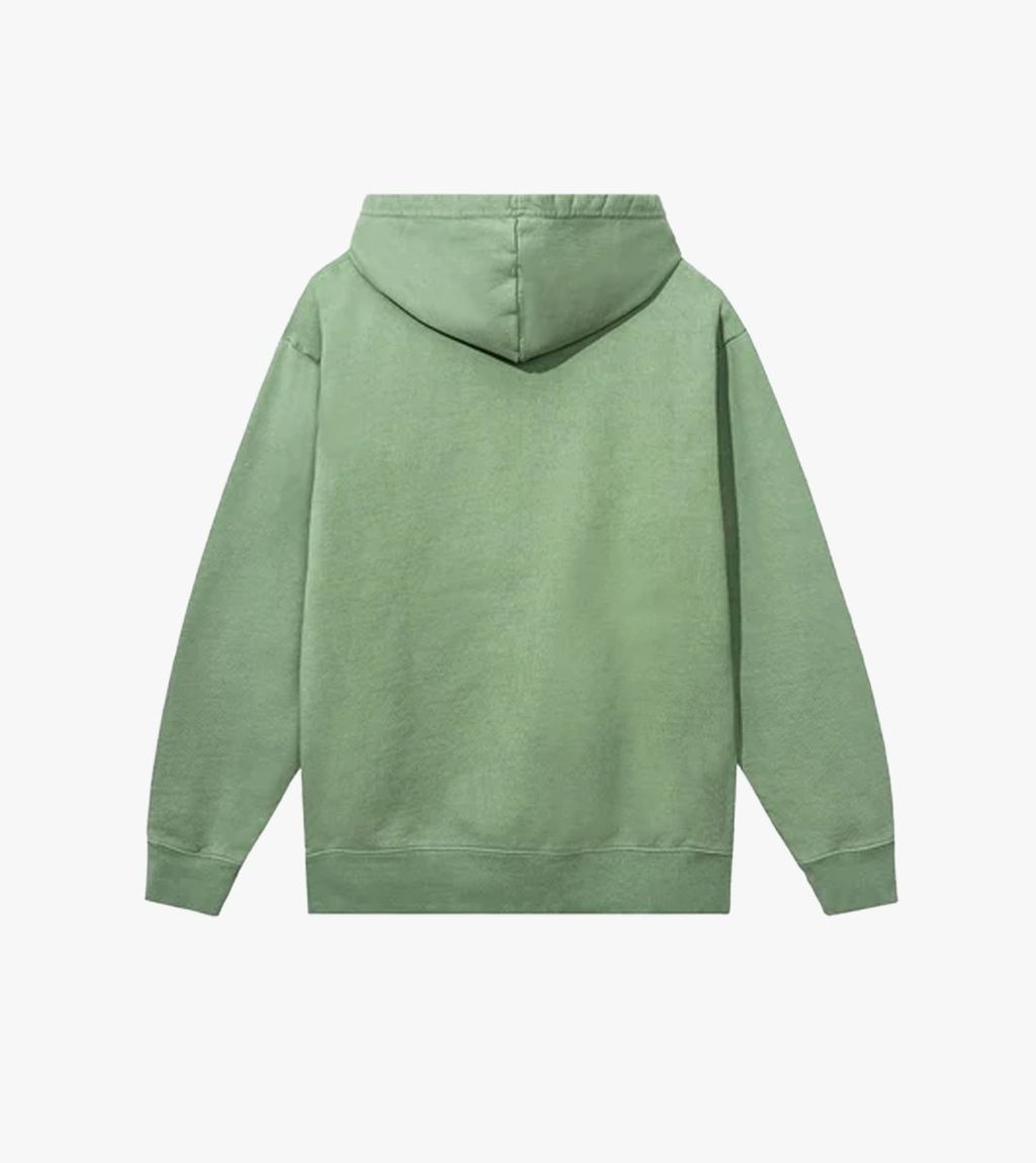 Roheline Vintage wash arc hoodie
