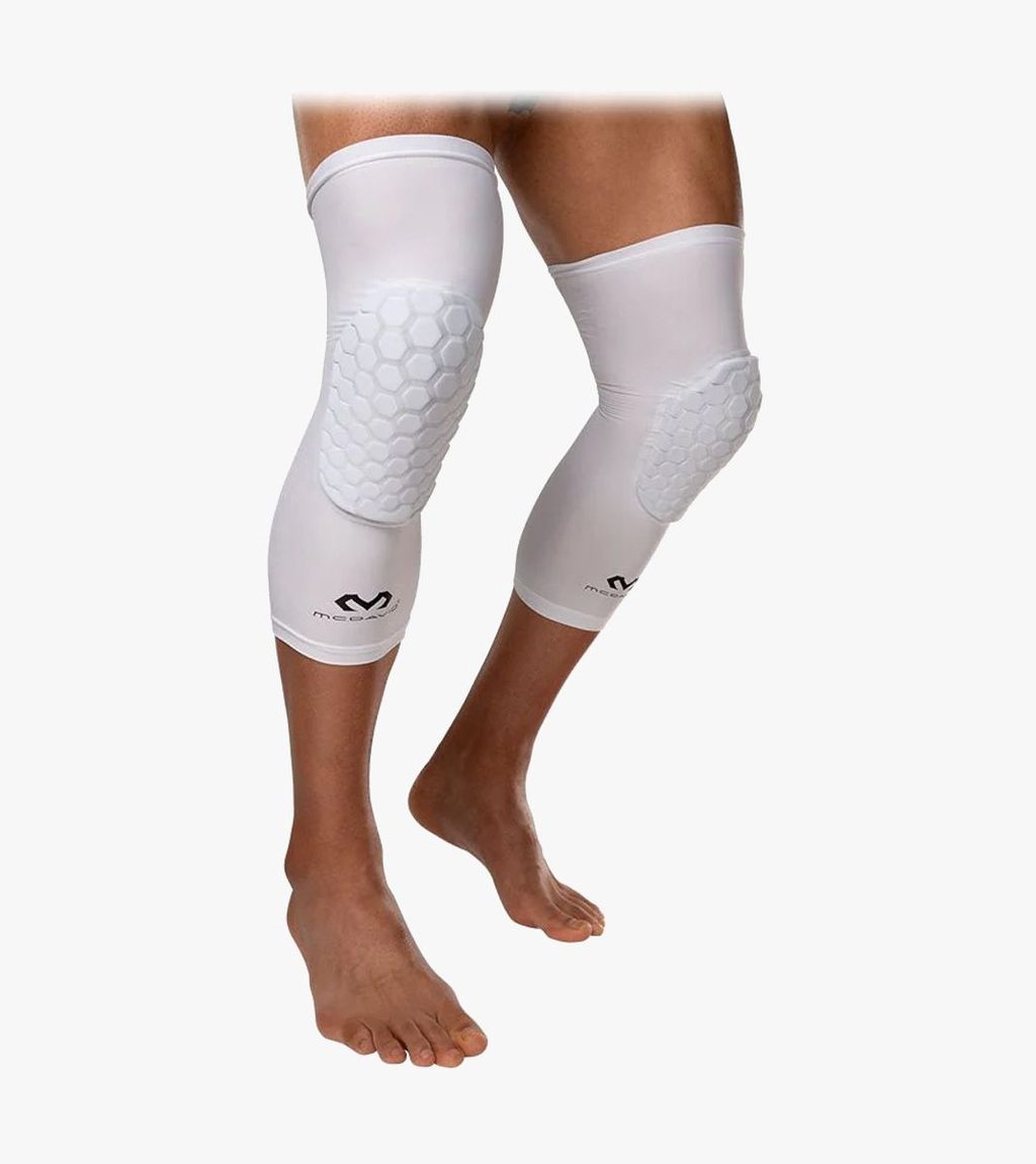 White HEX LEG SLEEVES