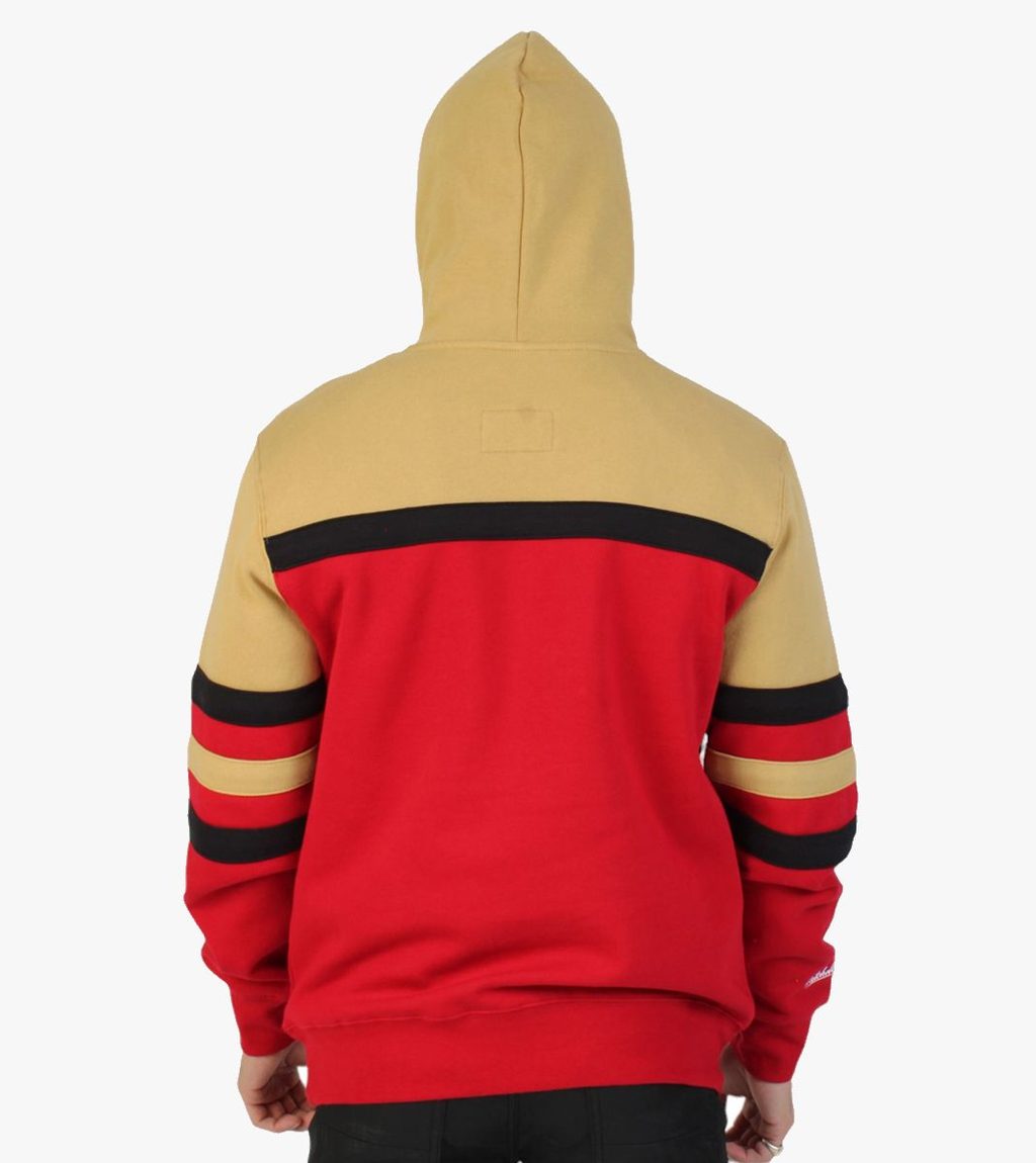 Punane Nba head coach hoodie bulls