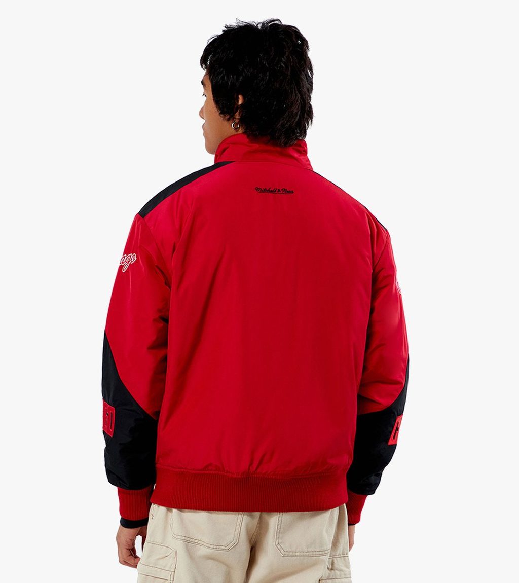 Sarkans NBA SPEEDWAY UNISEX NYLON VARSITY JACKET BULLS
