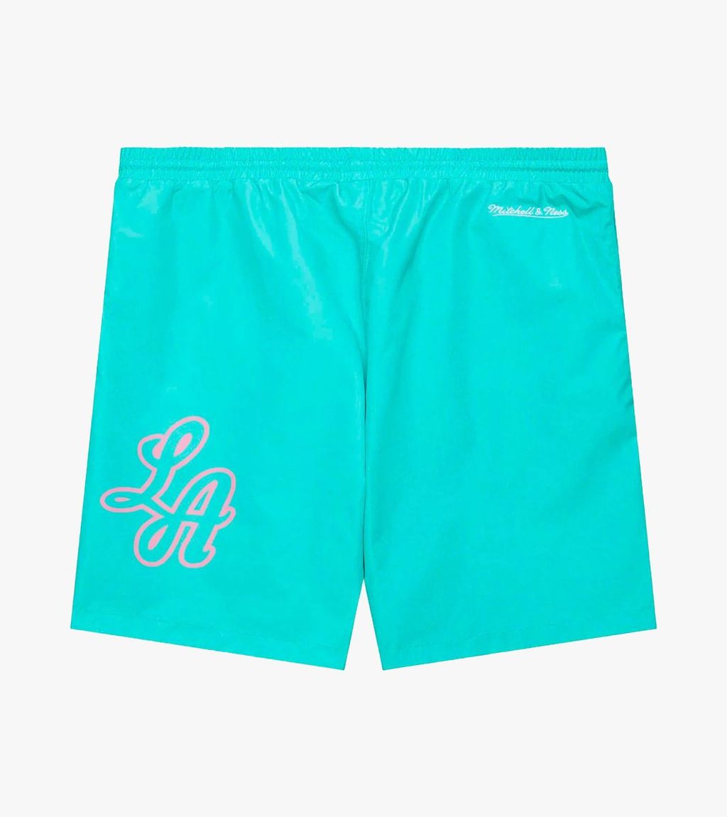 Green STATESIDE PASTEL REVERSIBLE SHORTS