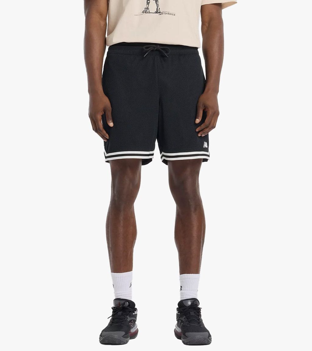 Svart In game 7" mesh short