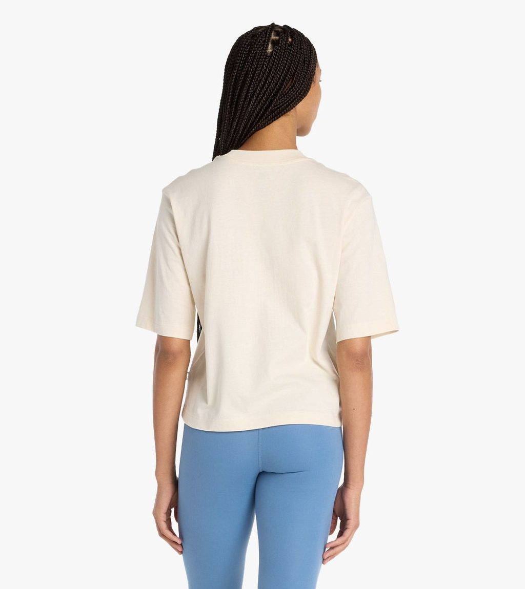 Beige Apres run bath t-shirt