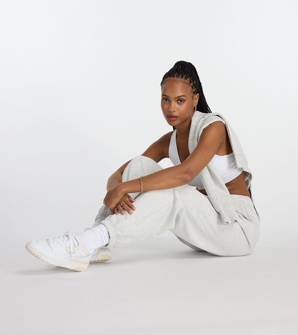 Grey ATHLETICS FRENCH TERRY JOGGER