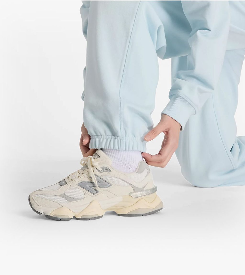 Blått Athletics french terry jogger