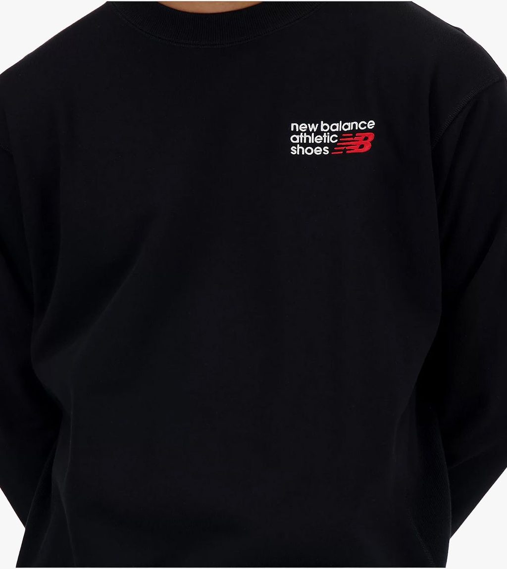 Black ATHLETICS PREMIUM LOGO CREW