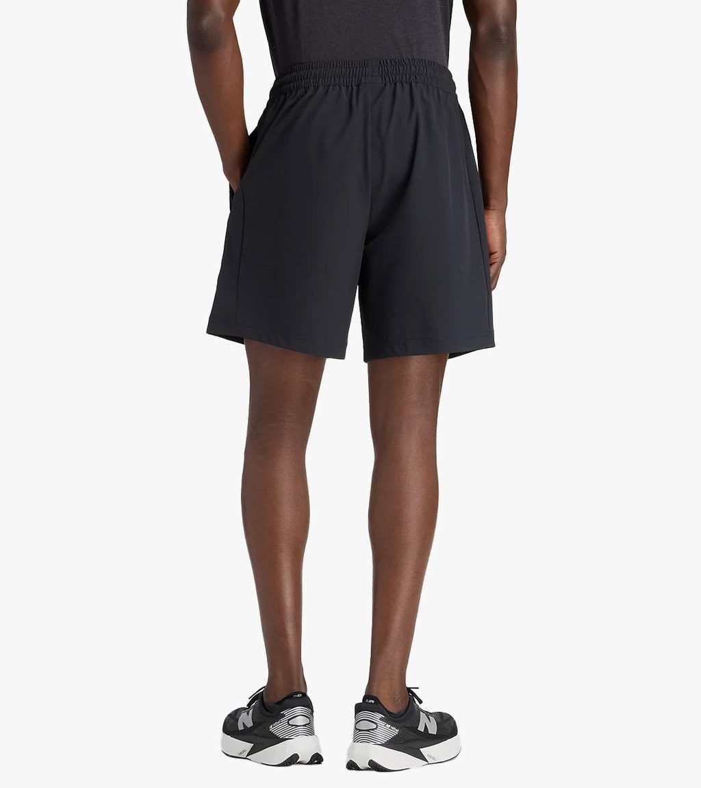 Black ATHLETICS STRETCH WOVEN SHORT 7"