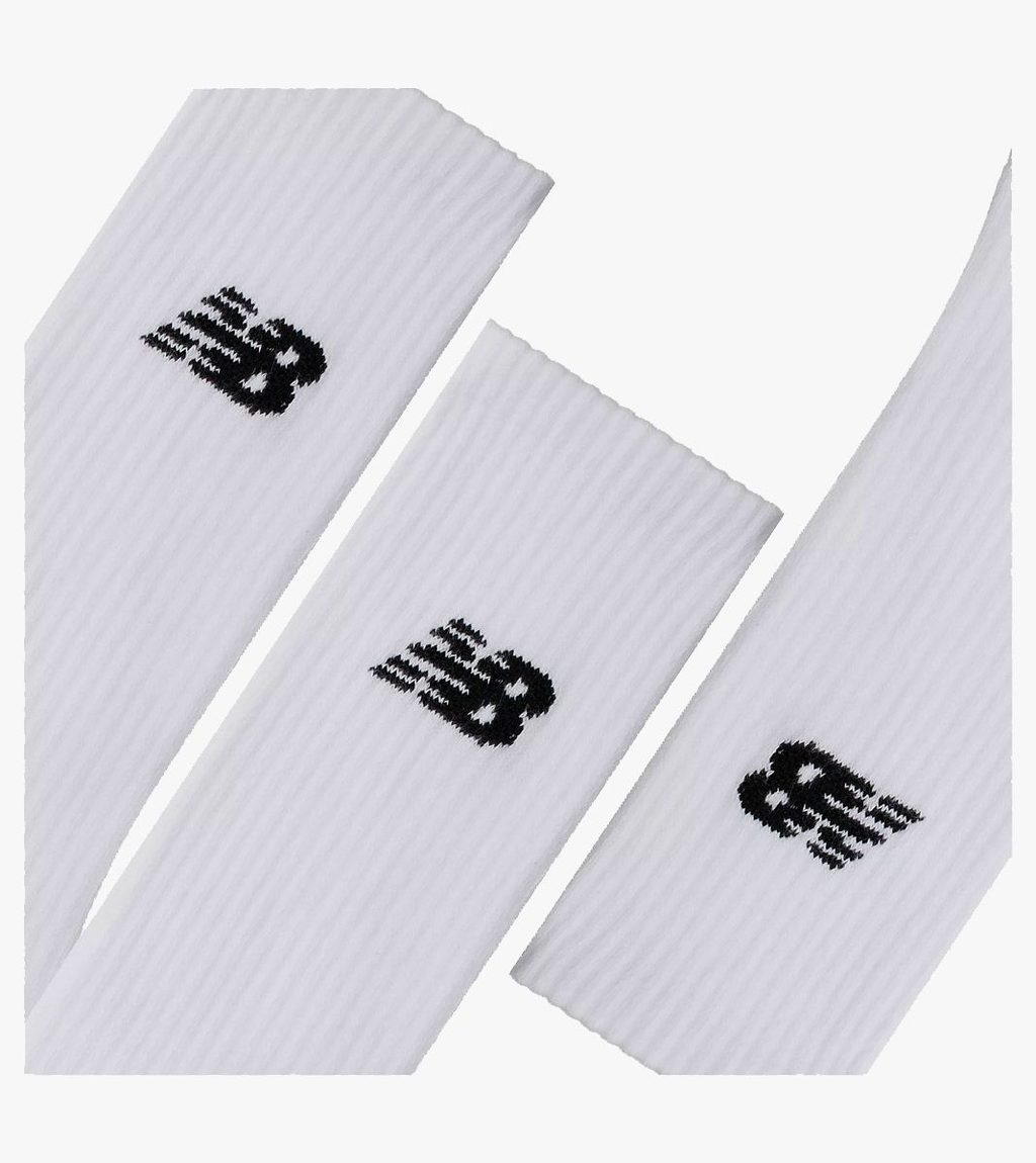 Valkoinen NB EVERYDAY CREW 3 PAIRS