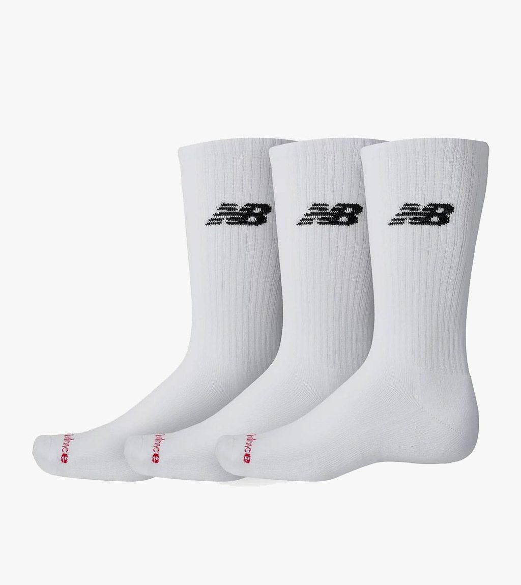Valkoinen NB EVERYDAY CREW 3 PAIRS