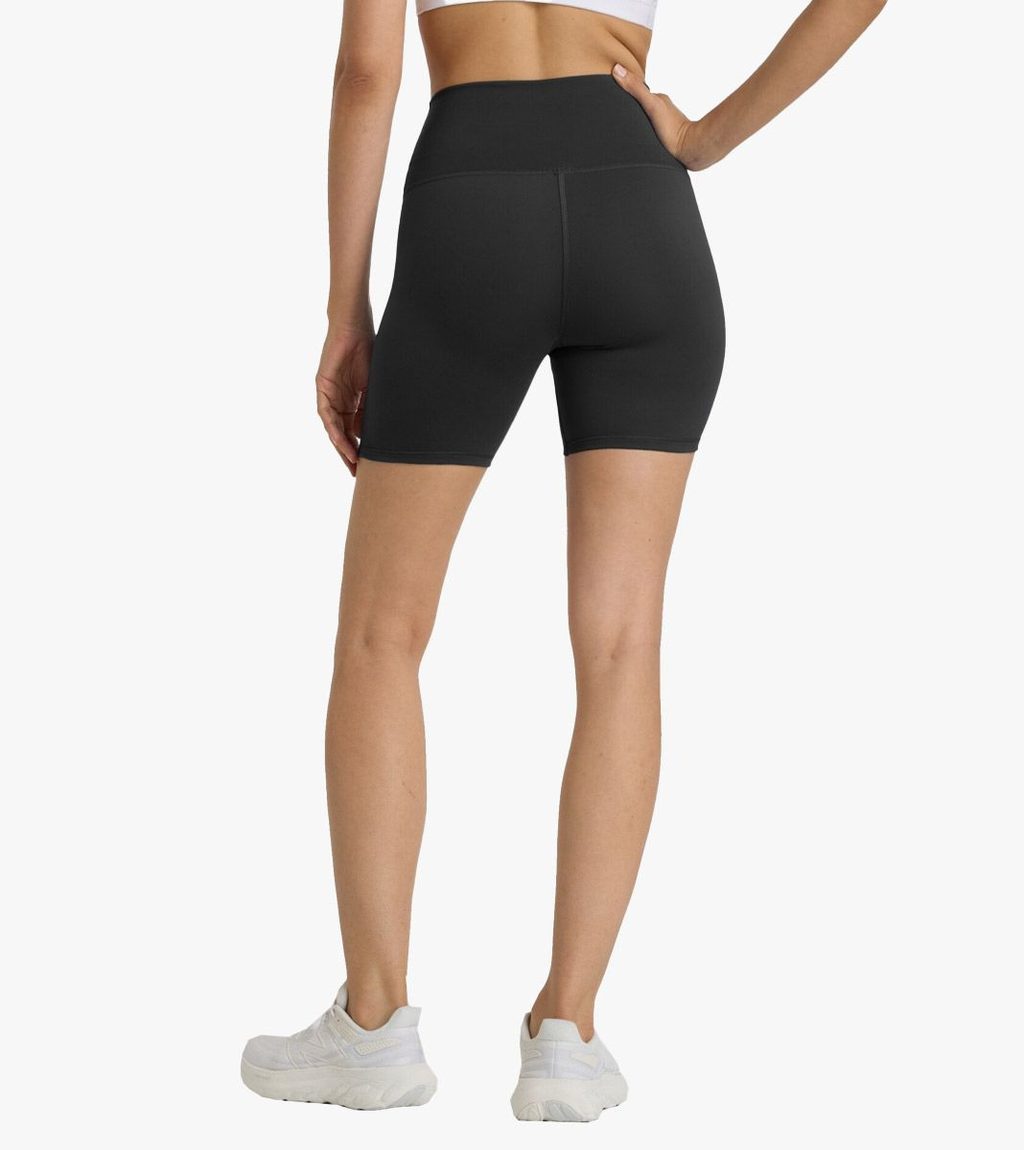 Black NB HARMONY HIGH RISE SHORT 6"