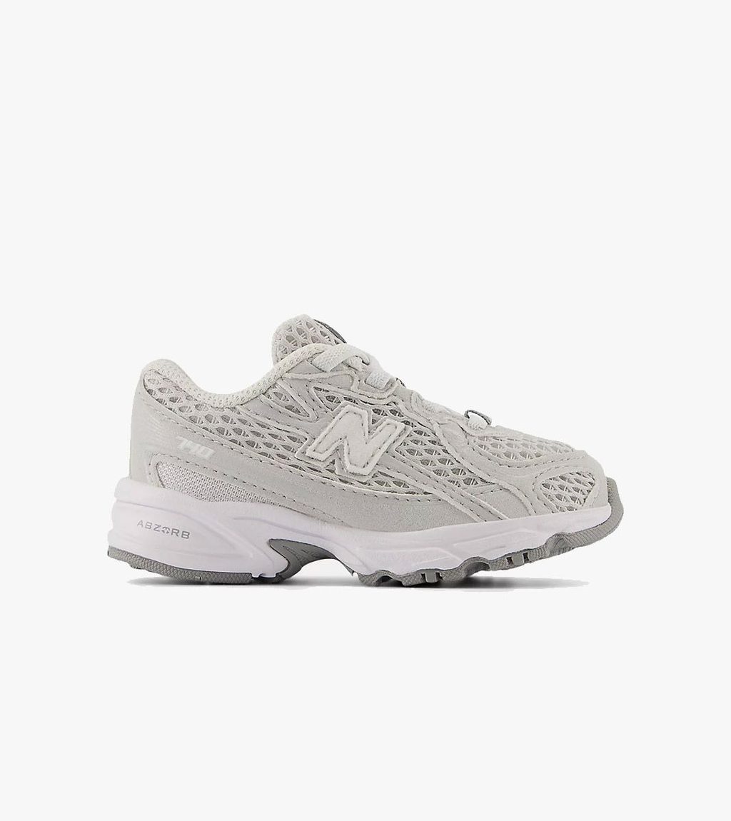 Grey NEW BALANCE 740 KIDS BUNGEE LACE