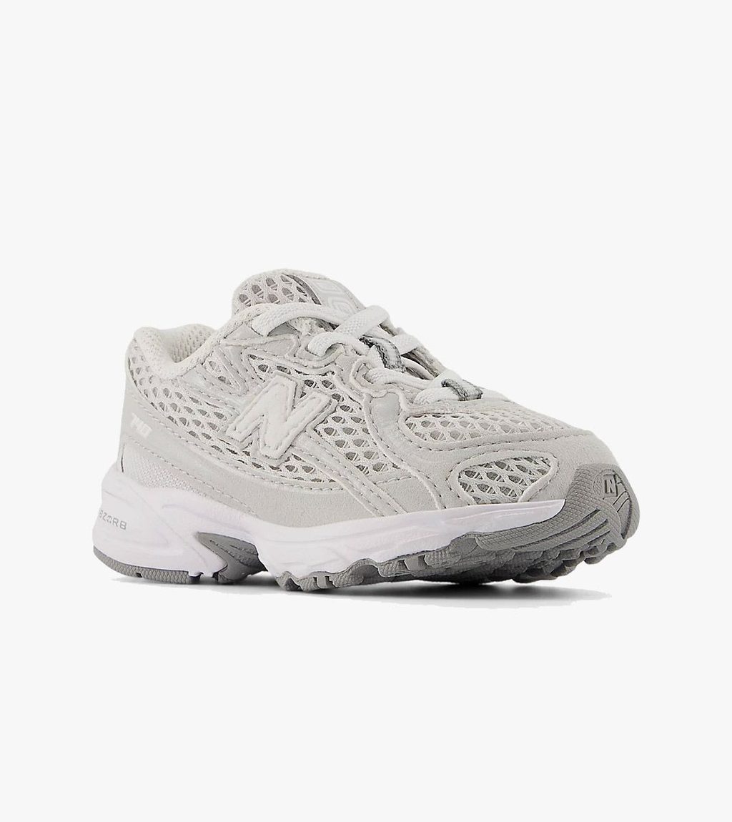 Grey NEW BALANCE 740 KIDS BUNGEE LACE