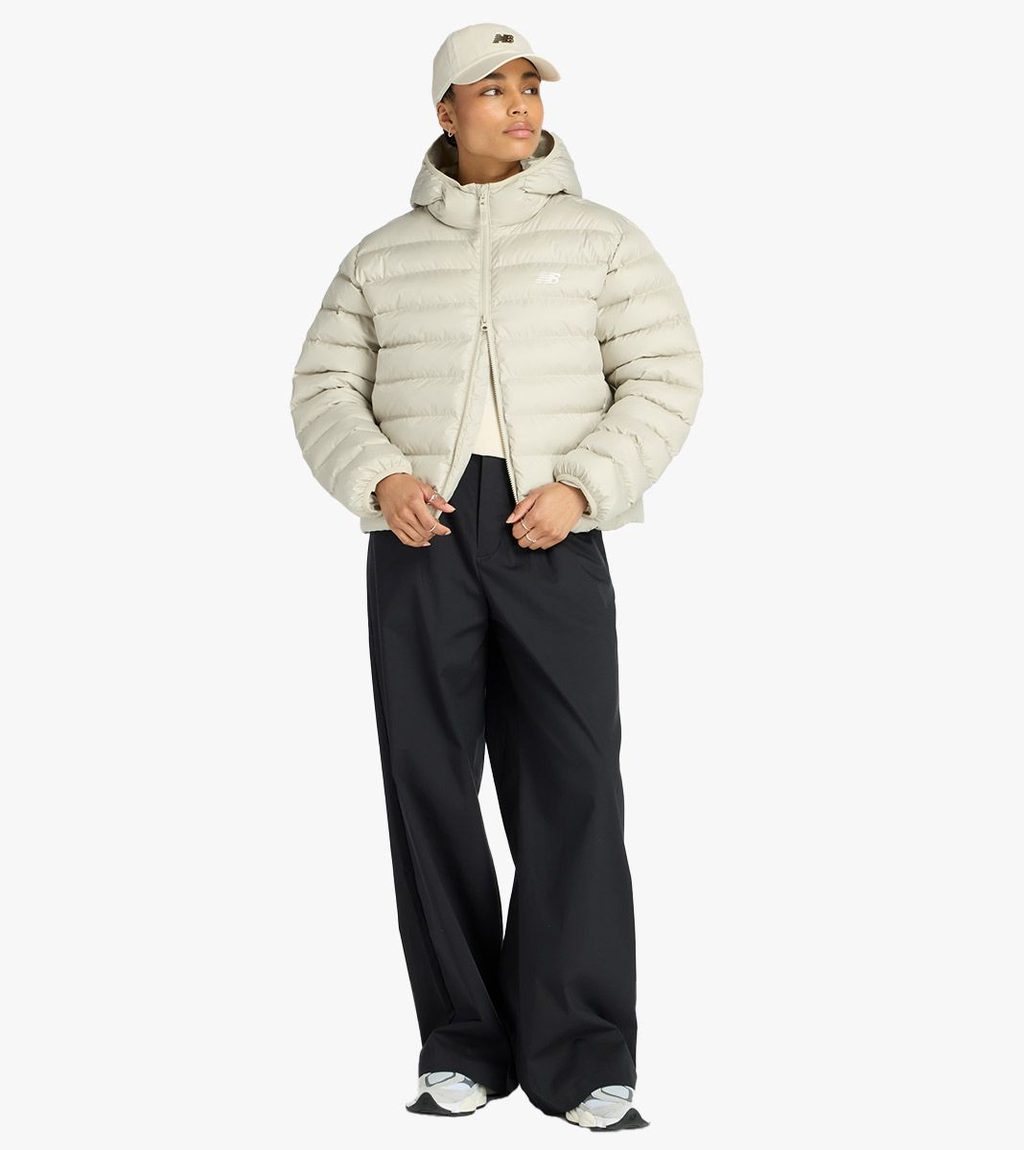 Smėlinė Puffer jacket